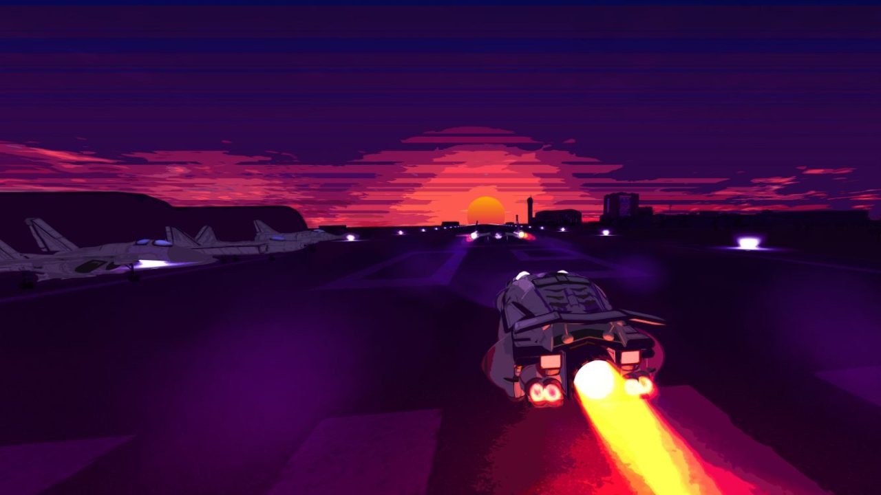 Black Car on Road During Sunset Wallpaper